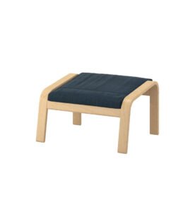 Birch Veneer/hillared Multicolor, Footstool