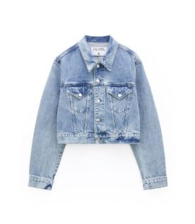 Men's Classic Denim Jacket-Motorcycle Edition